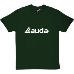 Lauda Air T-Shirt -ThinkWear Collective Sales lauda air tshirt 2 bottlegreentshirt