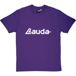 Lauda Air T-Shirt -ThinkWear Collective Sales lauda air tshirt 2 purpletshirt