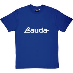 Lauda Air T-Shirt -ThinkWear Collective Sales lauda air tshirt 2 royalbluetshirt