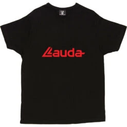 Lauda Air T-Shirt -ThinkWear Collective Sales lauda air tshirt 5 black mens v neck tshirt