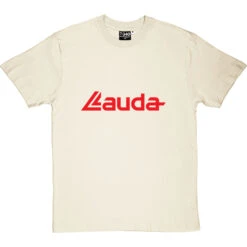 Lauda Air T-Shirt -ThinkWear Collective Sales lauda air tshirt 5 naturaltshirt