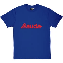 Lauda Air T-Shirt -ThinkWear Collective Sales lauda air tshirt 5 royalbluetshirt