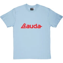 Lauda Air T-Shirt -ThinkWear Collective Sales lauda air tshirt 5 skybluetshirt