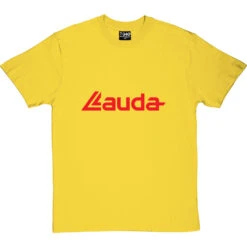 Lauda Air T-Shirt -ThinkWear Collective Sales lauda air tshirt 5 yellowtshirt