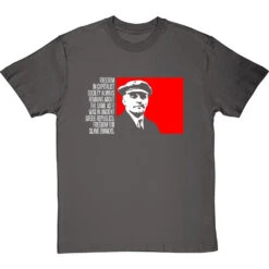 Vladimir Lenin "Freedom" Quote T-Shirt -ThinkWear Collective Sales lenin freedom quote tshirt 178 charcoaltshirt
