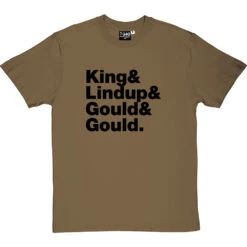 Level 42 Line-Up T-Shirt -ThinkWear Collective Sales level 42 tshirt 1 olivetshirt