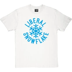 Liberal Snowflake T-Shirt -ThinkWear Collective Sales liberal snowflake tshirt whitetshirt