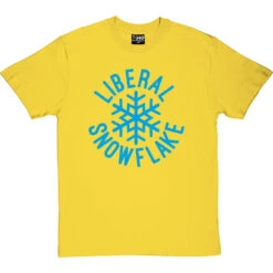Liberal Snowflake T-Shirt -ThinkWear Collective Sales liberal snowflake tshirt yellowtshirt