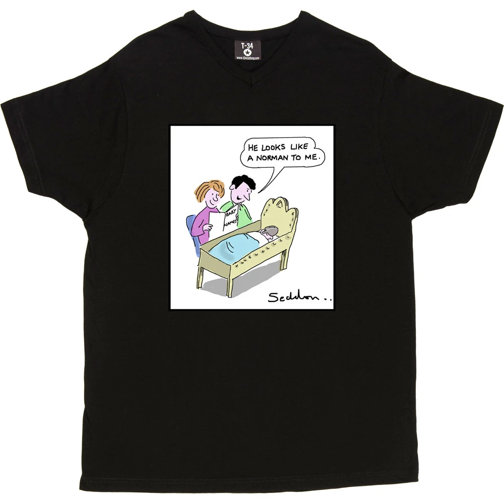 He Looks Like A Norman T-Shirt 3 He Looks Like A Norman T-Shirt - Image 3