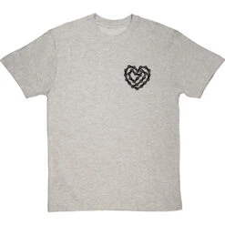 Love Cycling (Pocket Print) T-Shirt -ThinkWear Collective Sales love cycling bike chain pocket print tshirt 1 lightoxfordtshirt