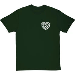 Love Cycling (Pocket Print) T-Shirt -ThinkWear Collective Sales love cycling bike chain pocket print tshirt 2 bottlegreentshirt