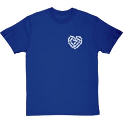 Love Cycling (Pocket Print) T-Shirt -ThinkWear Collective Sales love cycling bike chain pocket print tshirt 2 royalbluetshirt