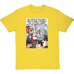 Maurice: Space Cowboy, Gangster Of Love T-Shirt -ThinkWear Collective Sales maurice tshirt yellowtshirt