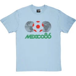 Mexico 86 T-Shirt -ThinkWear Collective Sales mexico 86 tshirt skybluetshirt