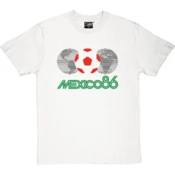 Mexico 86 T-Shirt -ThinkWear Collective Sales mexico 86 tshirt whitetshirt