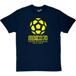 Mexico 70 T-Shirt -ThinkWear Collective Sales mexico70 navybluetshirt