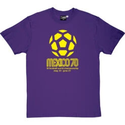 Mexico 70 T-Shirt -ThinkWear Collective Sales mexico70 purpletshirt