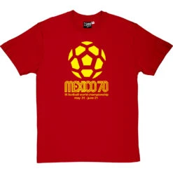 Mexico 70 T-Shirt -ThinkWear Collective Sales mexico70 redtshirt