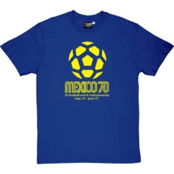 Mexico 70 T-Shirt -ThinkWear Collective Sales mexico70 royalbluetshirt