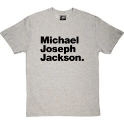 Michael Joseph Jackson T-Shirt -ThinkWear Collective Sales michael joseph jackson tshirt 1 lightoxfordtshirt