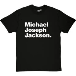 Michael Joseph Jackson T-Shirt -ThinkWear Collective Sales michael joseph jackson tshirt 2 blacktshirt