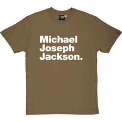 Michael Joseph Jackson T-Shirt -ThinkWear Collective Sales michael joseph jackson tshirt 2 olivetshirt