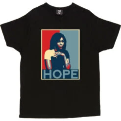 Michelle Obama: Hope T-Shirt -ThinkWear Collective Sales michelle obama hope tshirt black mens v neck tshirt