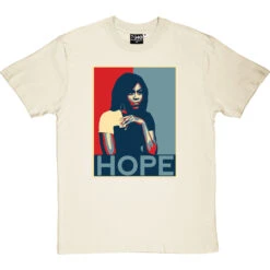 Michelle Obama: Hope T-Shirt -ThinkWear Collective Sales michelle obama hope tshirt naturaltshirt