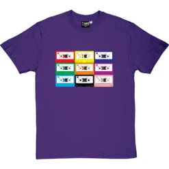 Mix Tape T-Shirt -ThinkWear Collective Sales mix tape tshirt purpletshirt