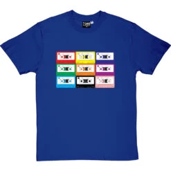 Mix Tape T-Shirt -ThinkWear Collective Sales mix tape tshirt royalbluetshirt