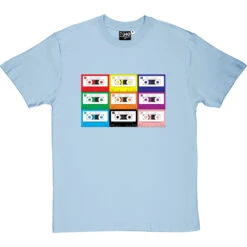 Mix Tape T-Shirt -ThinkWear Collective Sales mix tape tshirt skybluetshirt