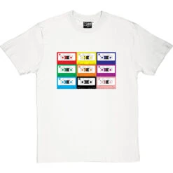 Mix Tape T-Shirt -ThinkWear Collective Sales mix tape tshirt whitetshirt