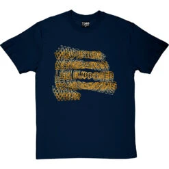 Who Is This Moderation I Am Supposed To Be Drinking With? T-Shirt -ThinkWear Collective Sales moderation tshirt 178 navybluetshirt