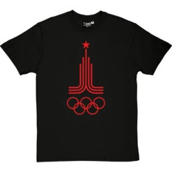 Moscow 80 T-Shirt -ThinkWear Collective Sales moscow 80 tshirt 5 blacktshirt