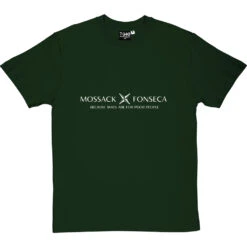 Mossack Fonseca T-Shirt -ThinkWear Collective Sales mossack fonseca tshirt 2 bottlegreentshirt