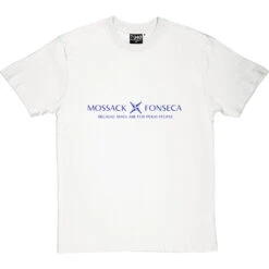 Mossack Fonseca T-Shirt -ThinkWear Collective Sales mossack fonseca tshirt 7 whitetshirt