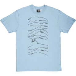Most Famous Munros T-Shirt -ThinkWear Collective Sales most famous munros tshirt 1 skybluetshirt