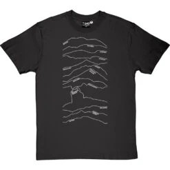 Most Famous Munros T-Shirt -ThinkWear Collective Sales most famous munros tshirt 2 charcoaltshirt