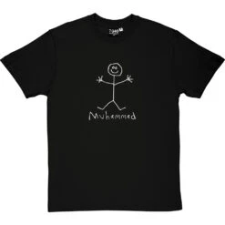 (Not The Prophet) Muhammad T-Shirt 32 (Not The Prophet) Muhammad T-Shirt -ThinkWear Collective Sales muhammad 2 blacktshirt