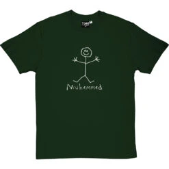 (Not The Prophet) Muhammad T-Shirt 38 (Not The Prophet) Muhammad T-Shirt -ThinkWear Collective Sales muhammad 2 bottlegreentshirt