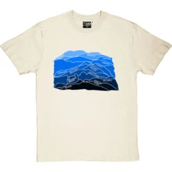 Munros (Blue) T-Shirt -ThinkWear Collective Sales munros blue tshirt naturaltshirt
