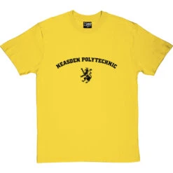 Neasden Polytechnic T-Shirt -ThinkWear Collective Sales neasden polytechnic tshirt 1 yellowtshirt