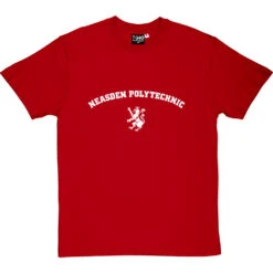 Neasden Polytechnic T-Shirt -ThinkWear Collective Sales neasden polytechnic tshirt 2 redtshirt