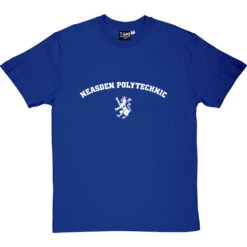 Neasden Polytechnic T-Shirt -ThinkWear Collective Sales neasden polytechnic tshirt 2 royalbluetshirt