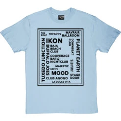 Newcastle Nightclubs T-Shirt -ThinkWear Collective Sales newcastle nightclubs tshirt 1 skybluetshirt