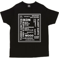 Newcastle Nightclubs T-Shirt -ThinkWear Collective Sales newcastle nightclubs tshirt 2 black mens v neck tshirt