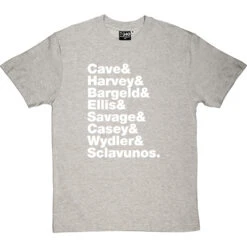 Nick Cave And The Bad Seeds Line-Up T-Shirt