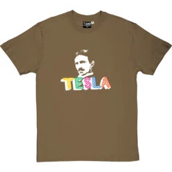 Nikola Tesla T-Shirt -ThinkWear Collective Sales nikola tesla tshirt olivetshirt