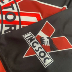 Inspired By Nineteen Eighty-Four: Winston Smith Football Shirt -ThinkWear Collective Sales nineteen eighty four football shirt design alt3 1000x1000 1