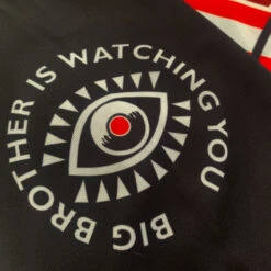 Inspired By Nineteen Eighty-Four: Winston Smith Football Shirt -ThinkWear Collective Sales nineteen eighty four football shirt design alt4 1000x1000 1